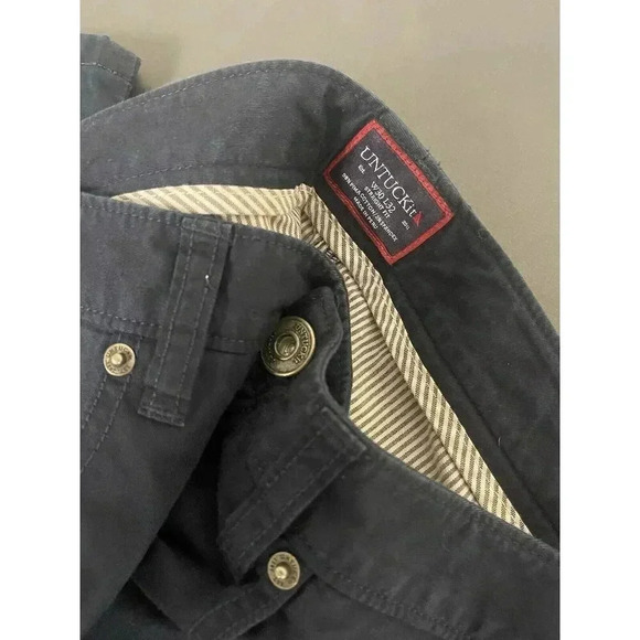 Untuckit Men’s Navy Blue Dress Slack Business Casual Slacks 30x32 Straight Fit‎ - Picture 5 of 7